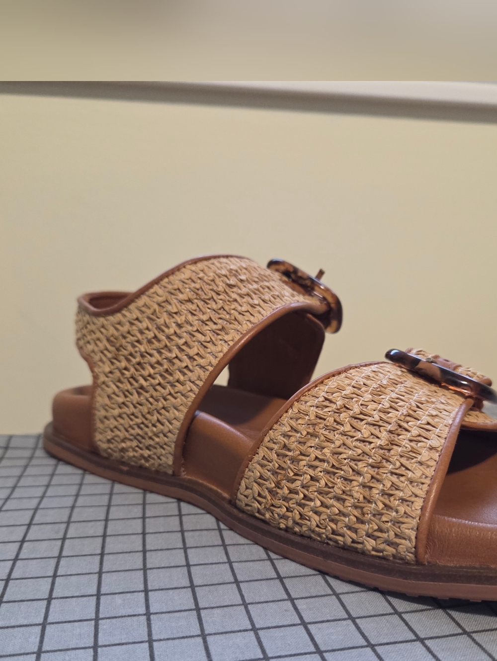 Luna Sole Eden Wicker Coconut Sandal - Never Worn - Picture 8 of 8